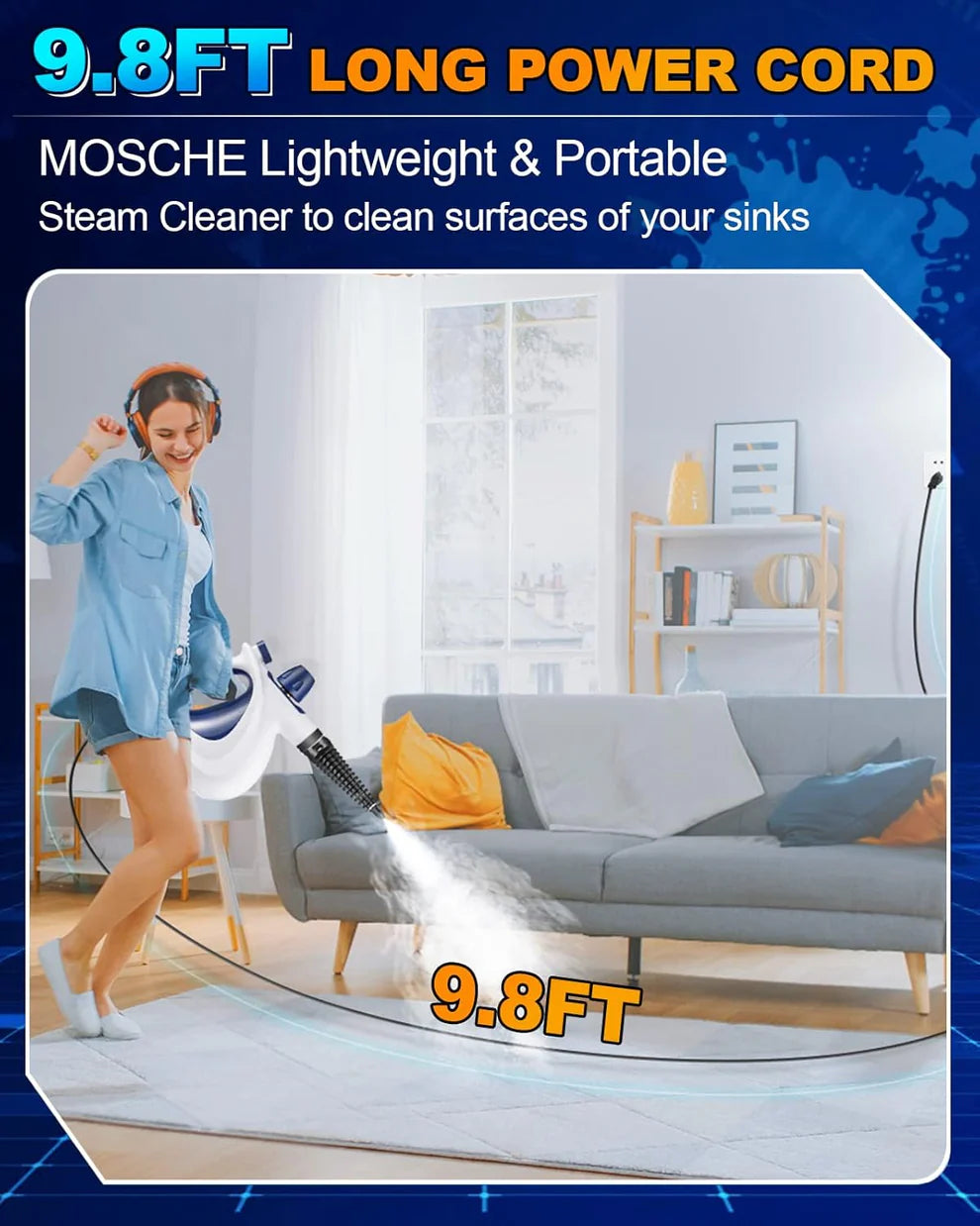 High-Pressure Multi-Surface Steam
Cleaner Pro