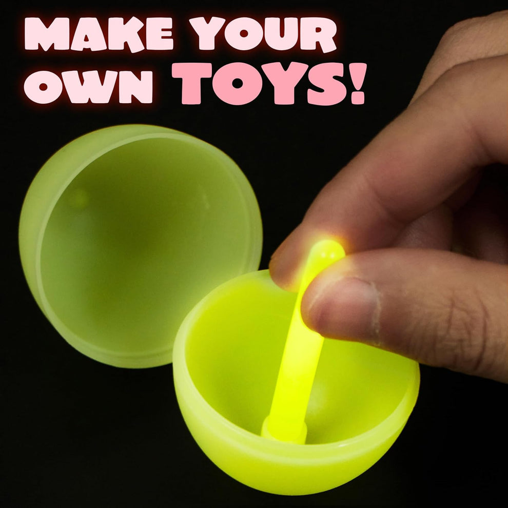 35 Pcs Easter Eggs with
35 Mini Glow Sticks
