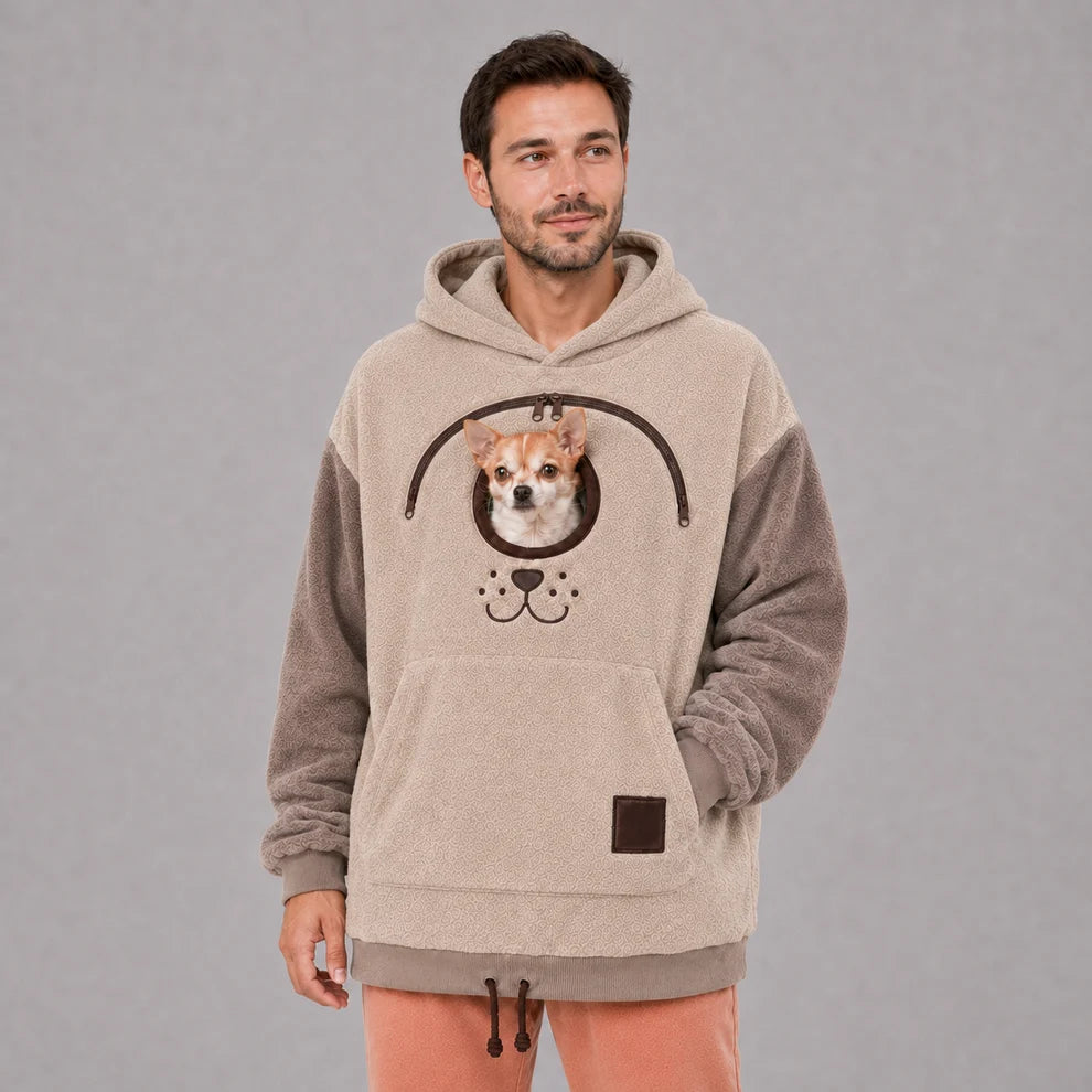 Hoodie with Pet Tote Carrier