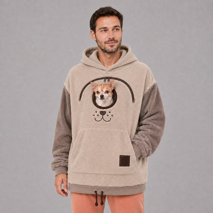 Hoodie with Pet Tote Carrier