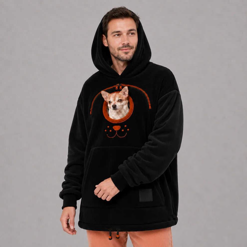 Hoodie with Pet Tote Carrier