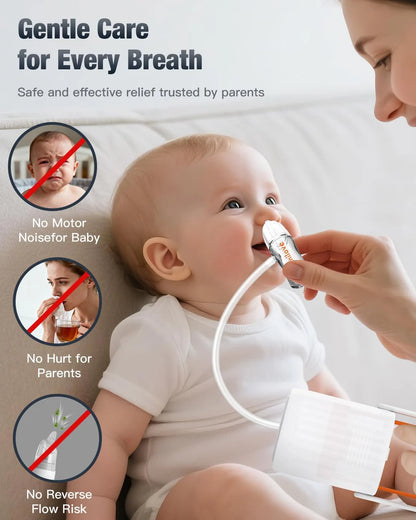 Gentle Manual Baby Nasal Aspirator