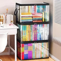 2-Pack Foldable Transparent Storage Boxes