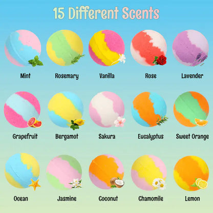 Bath Bombs for Kids with Toys Inside (12 pcs)
