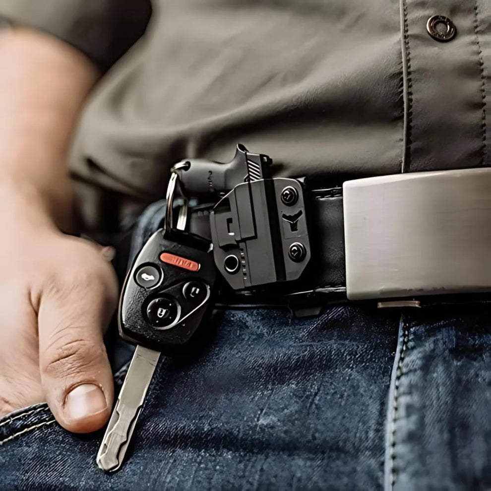 G34 Miniature Pistol Model With Holster Metal Toy Keychain