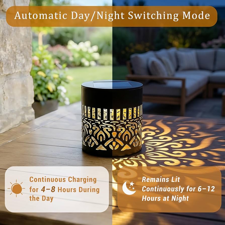 Decorative Solar Mandala Lights