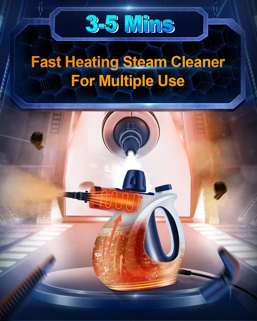 High-Pressure Multi-Surface Steam
Cleaner Pro