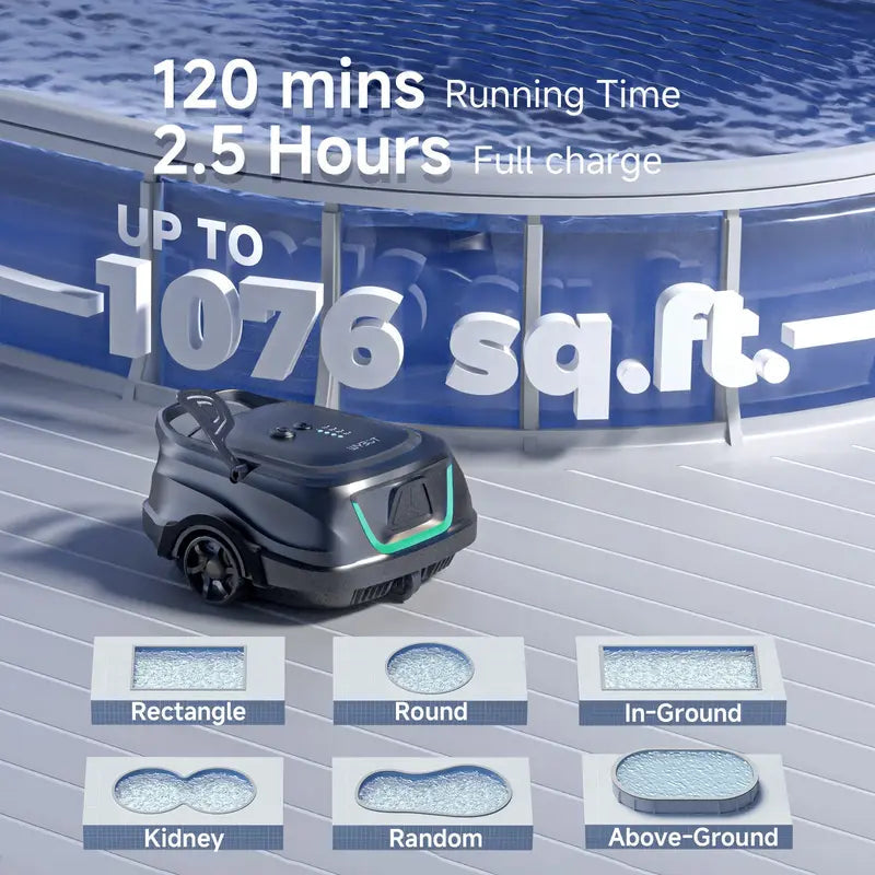 Cordless Robotic Pool
Cleaner