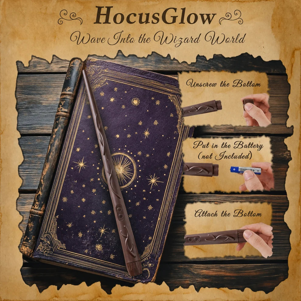 Enchanted Candle Kit —
12 LED Hanging Candles +
Wand Remote