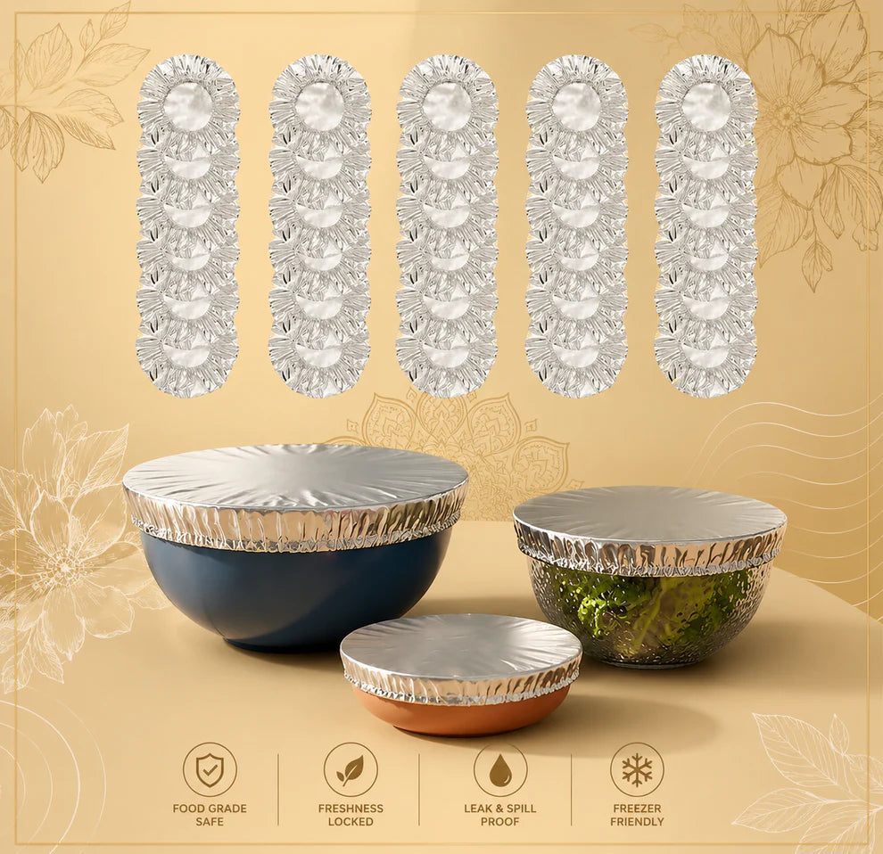 Reusable Aluminum Foil Food Cover