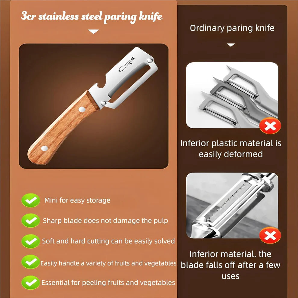 Premium Stainless Steel Vegetable Peeler Pro