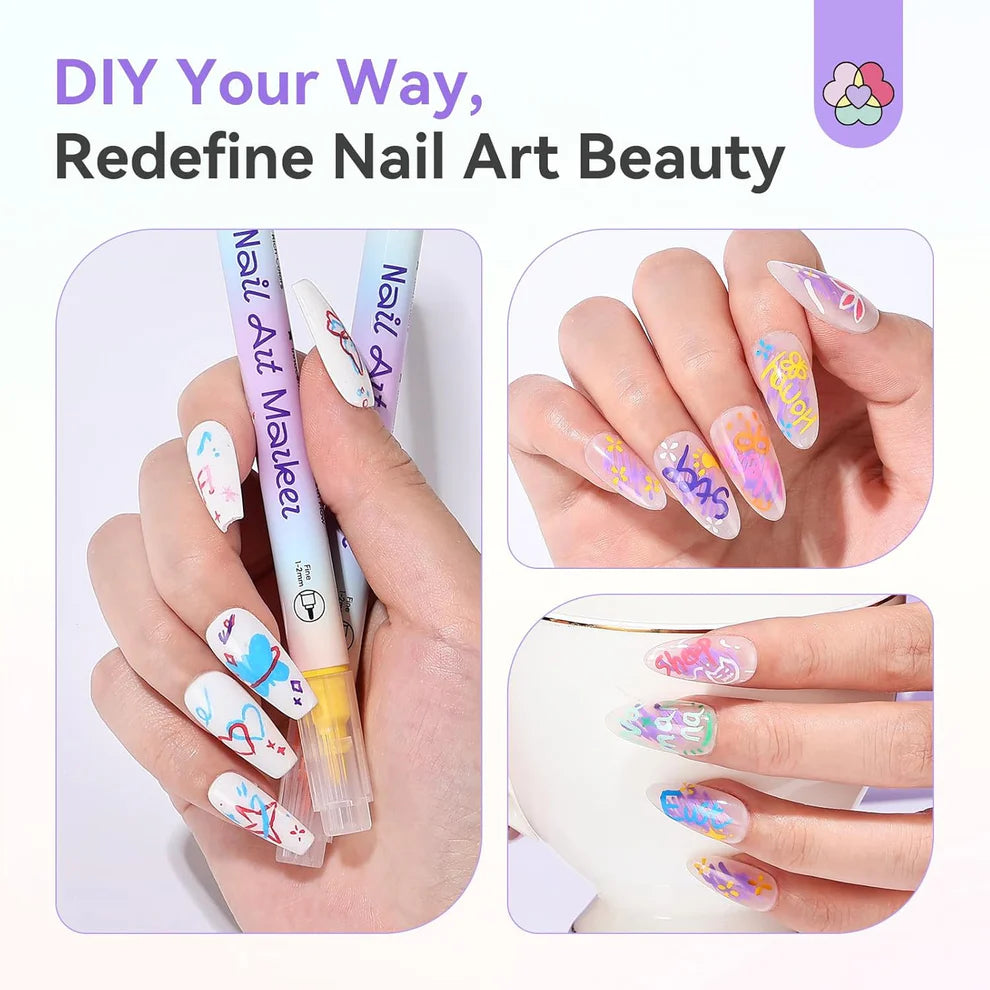 Nail Art Marker Pen Set