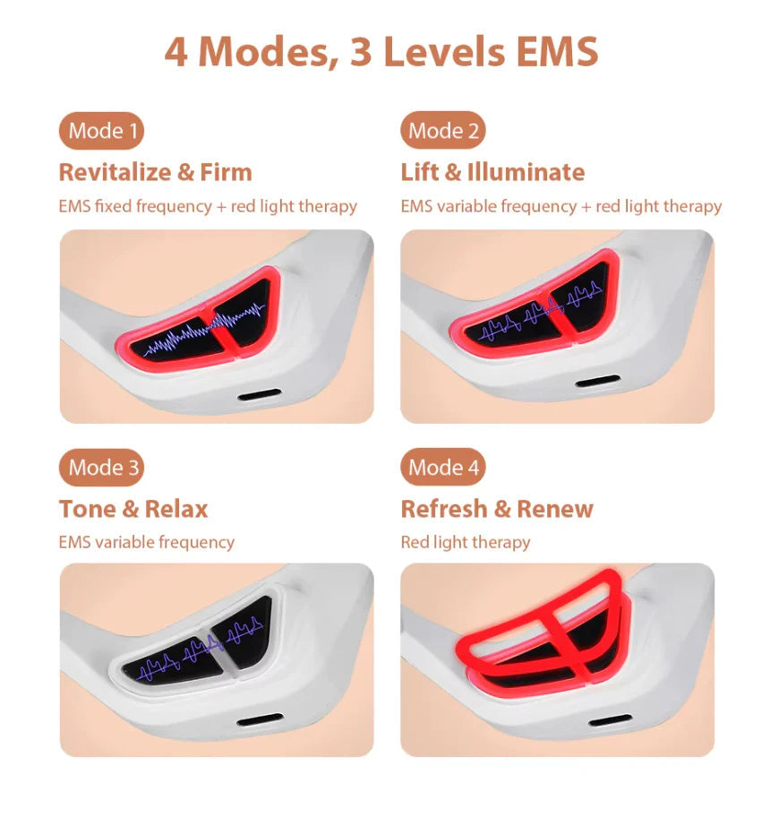 Radienta Redlight +
Microcurrent Glasses™