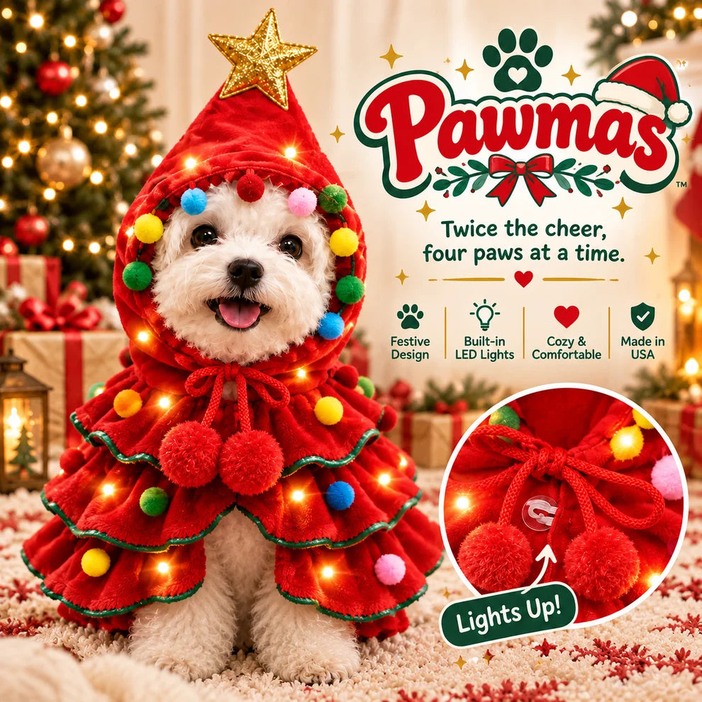 Christmas Tree Pet Costume