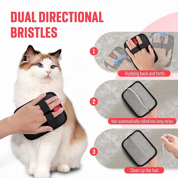 Reusable Pet Hair Remover Glove