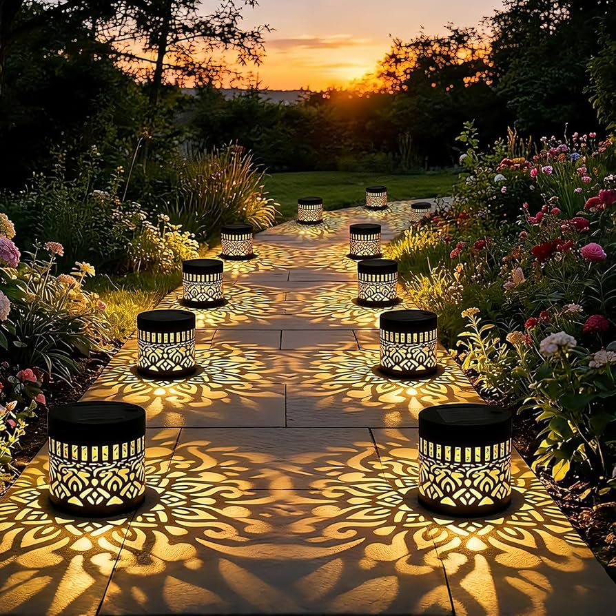 Decorative Solar Mandala Lights