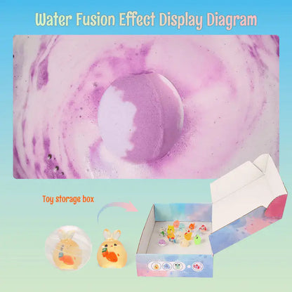 Bath Bombs for Kids with Toys Inside (12 pcs)