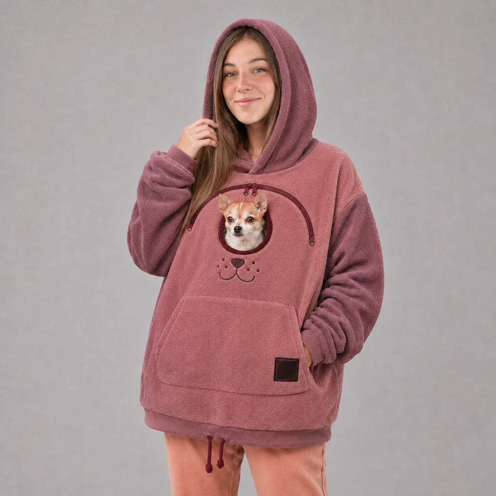 Hoodie with Pet Tote Carrier