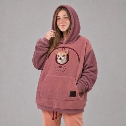 Hoodie with Pet Tote Carrier