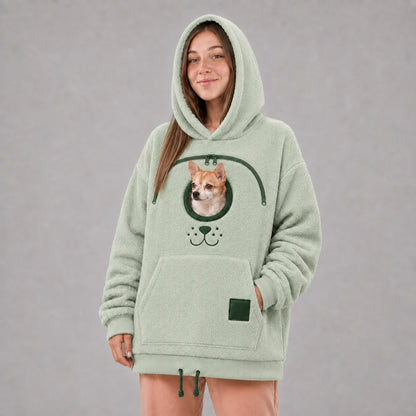Hoodie with Pet Tote Carrier