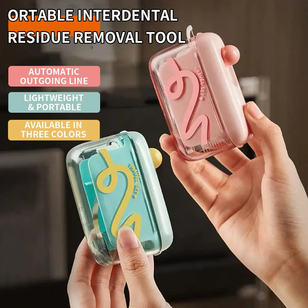 Automatic Pop-up Portable Dental Floss Box