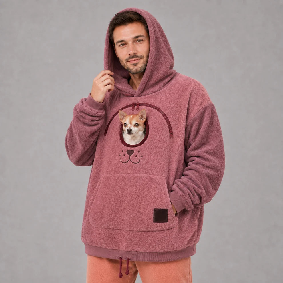 Hoodie with Pet Tote Carrier