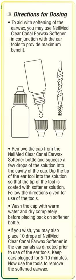 12-Piece Ear Reusable Ear Cleaning Kit with softener & ear plugs.