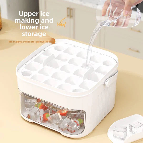 2-in-1 Ice Cube Makeri