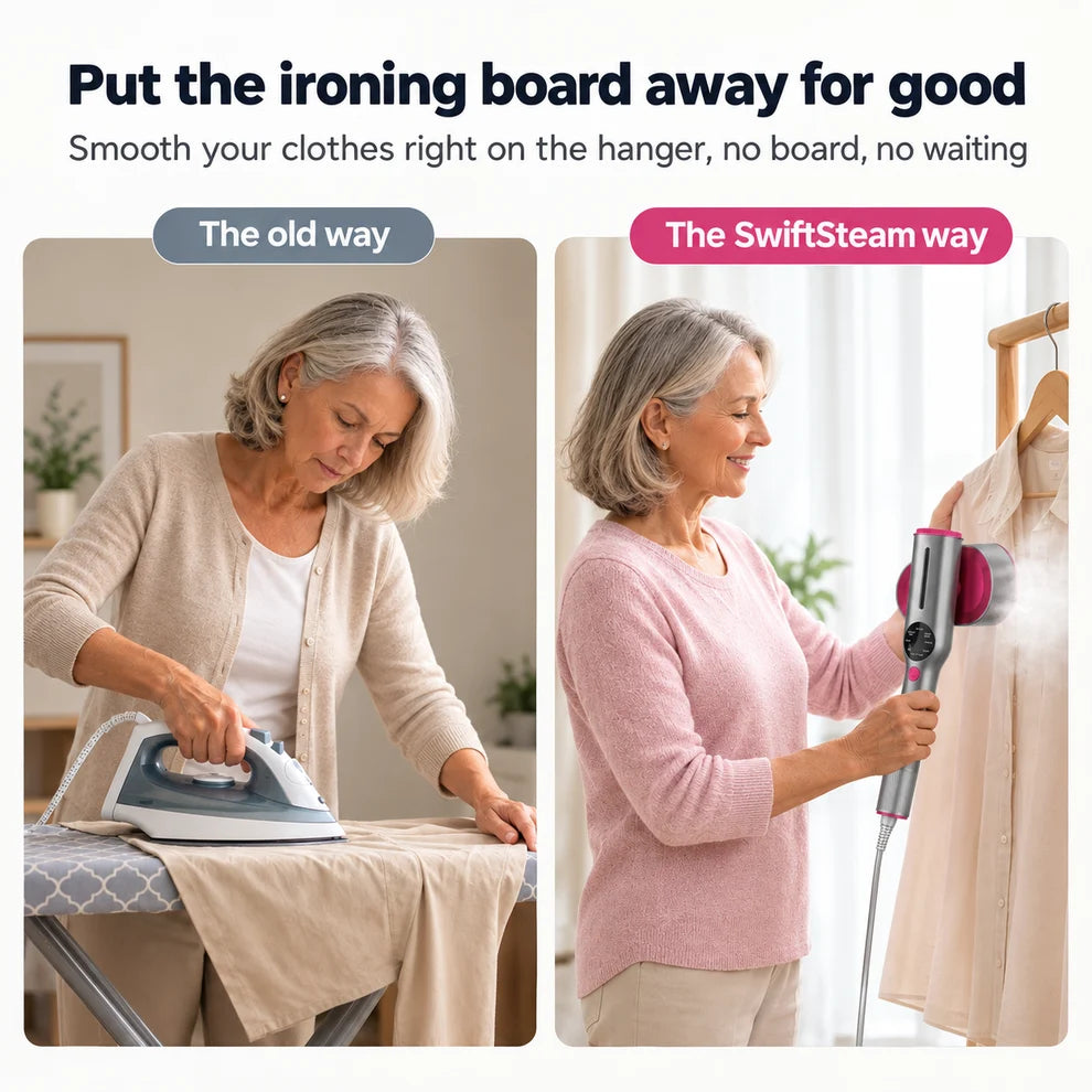 SteamerPro 2-in-1 Steamer & Iron