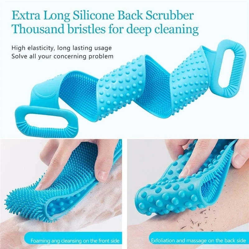 Silicone Back Scrubber and Body Brush