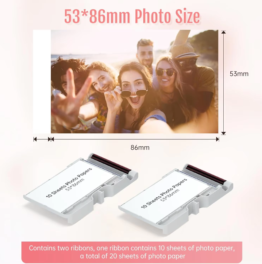 CP2100 Wireless Photo Printer (10 sheets)
