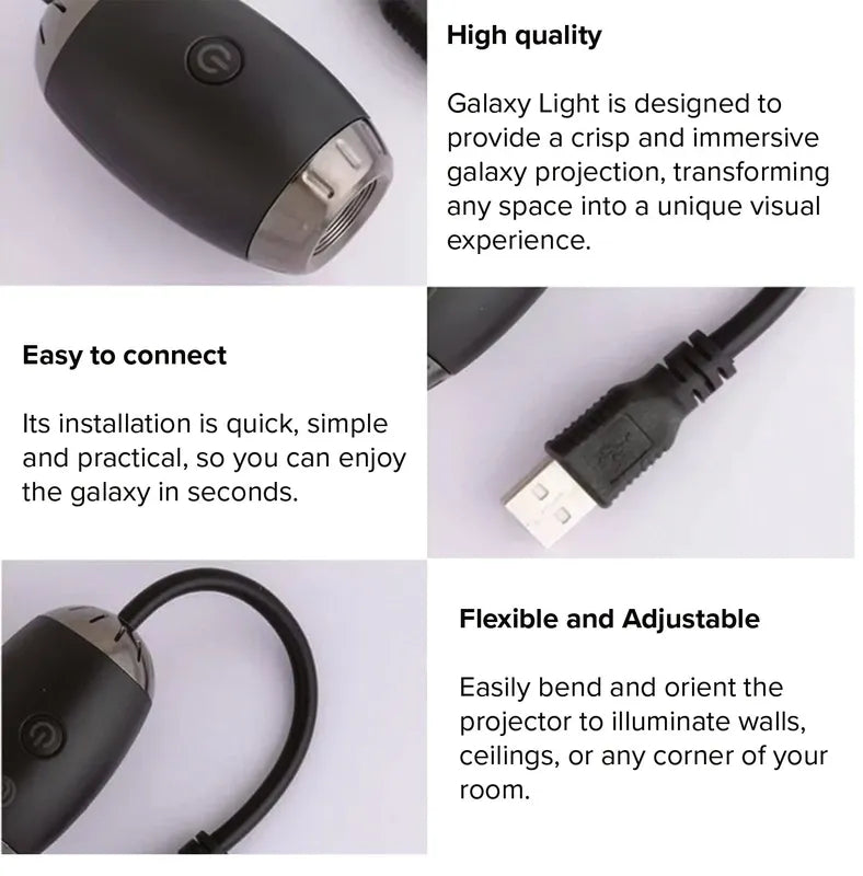 Galaxy Light™ Turn Your Room Into a Galaxy in Seconds ✨