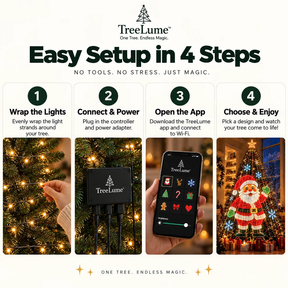 Smart Animated Christmas
Tree Lights