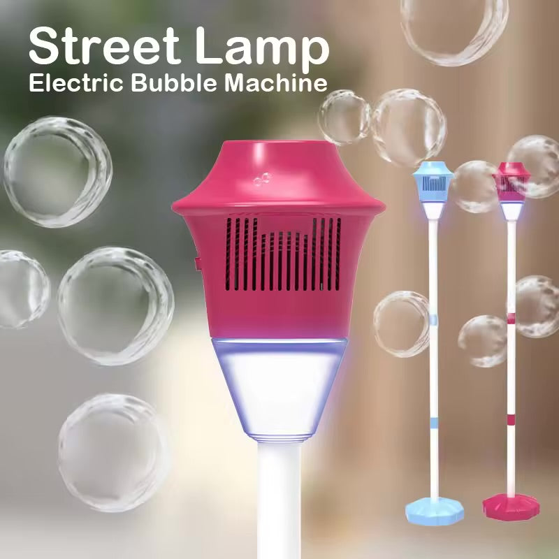 Automatic Bubble Stand with LED Lights