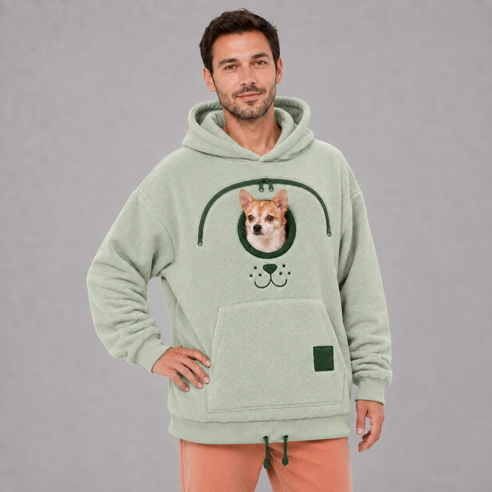 Hoodie with Pet Tote Carrier