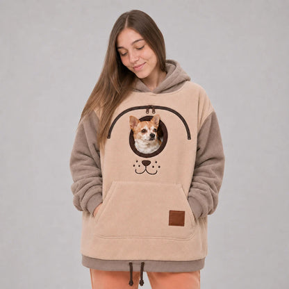 Hoodie with Pet Tote Carrier