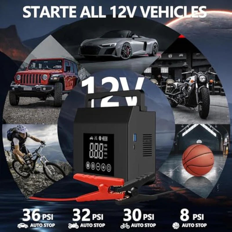 Portable Car Jump
Starter