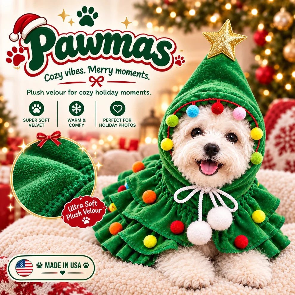 Christmas Tree Pet Costume
